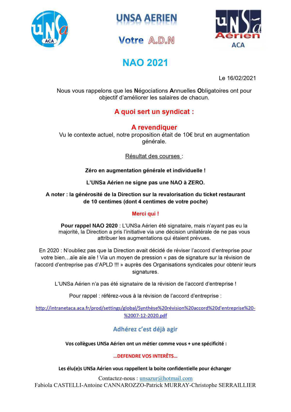 NAO 2021