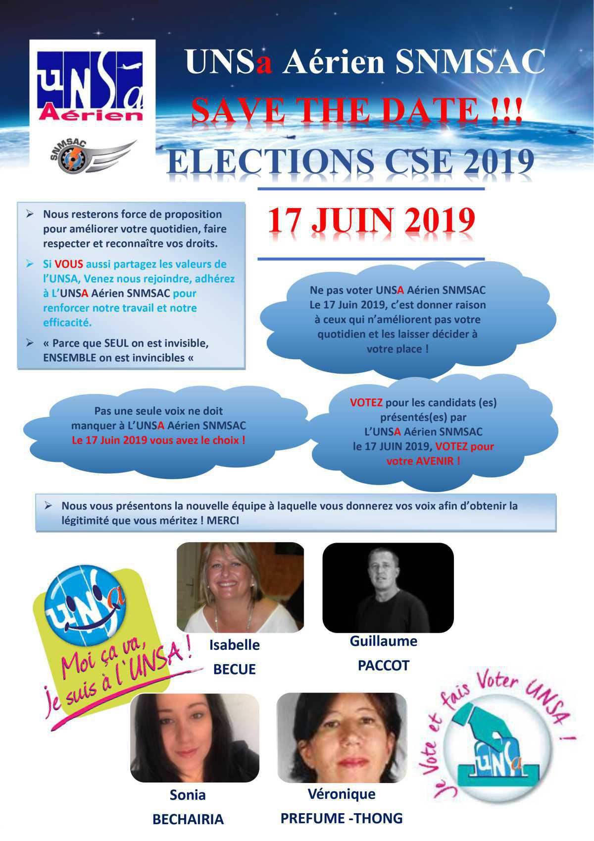 Profession de foi CSE 2019
