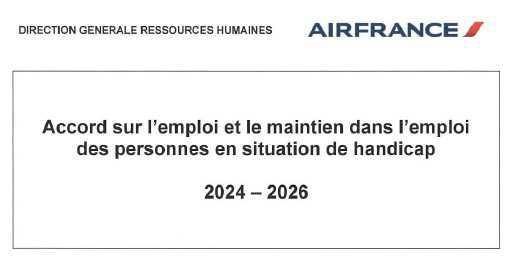 Accord pour le "Handicap" à AF