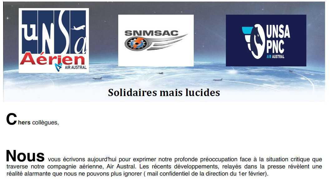 Solidaires mais lucides