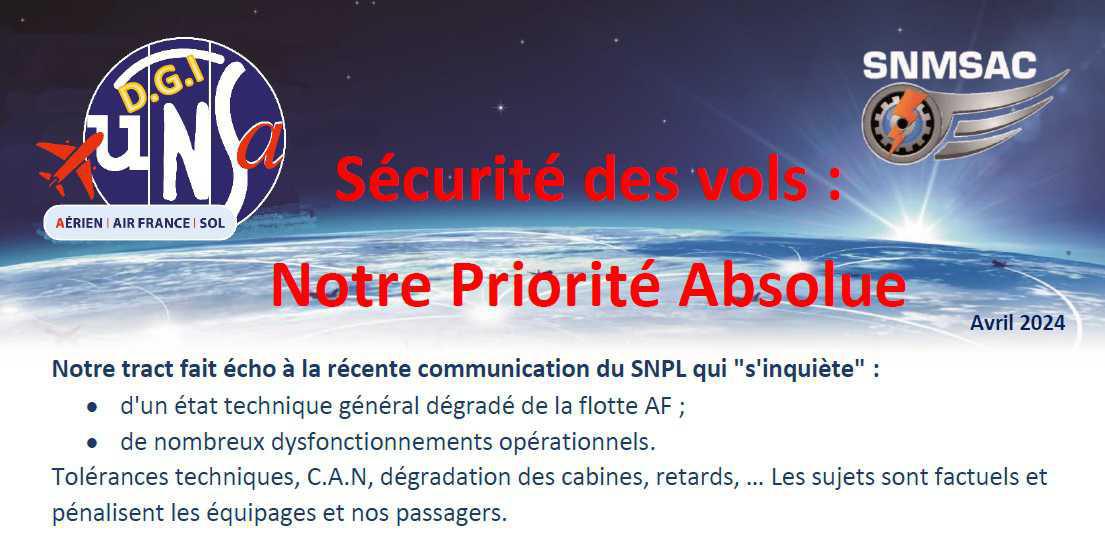 SDV - Notre priorité absolue