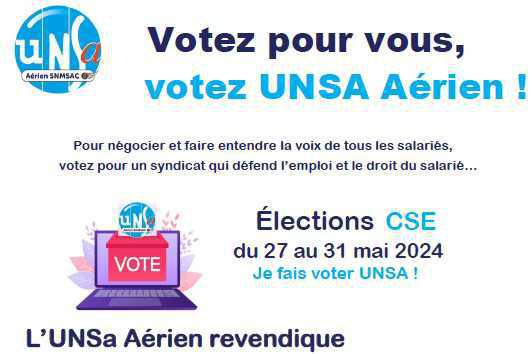 Votez UNSa Aérien