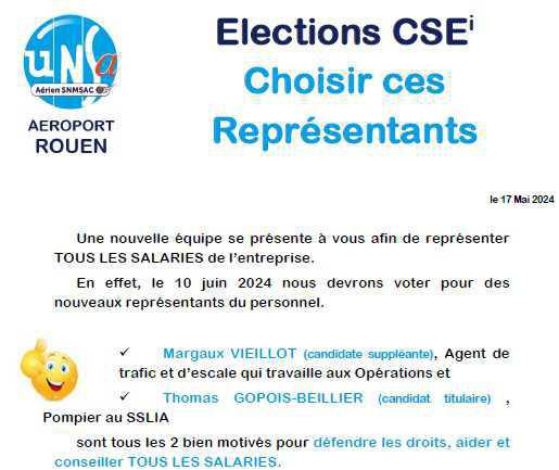 Bientôt les élections CSE