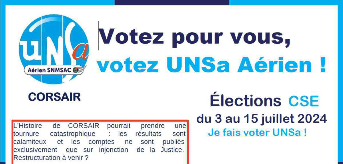Elections CSE - Profession de Foi