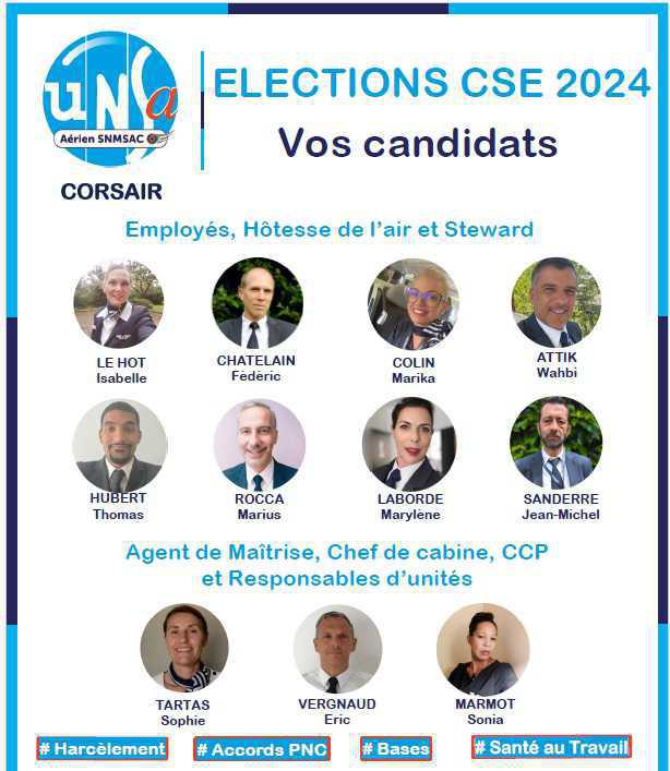 Elections CSE - Profession de Foi