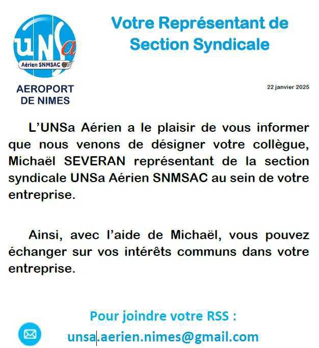 Tract RSS UNSa Aérien