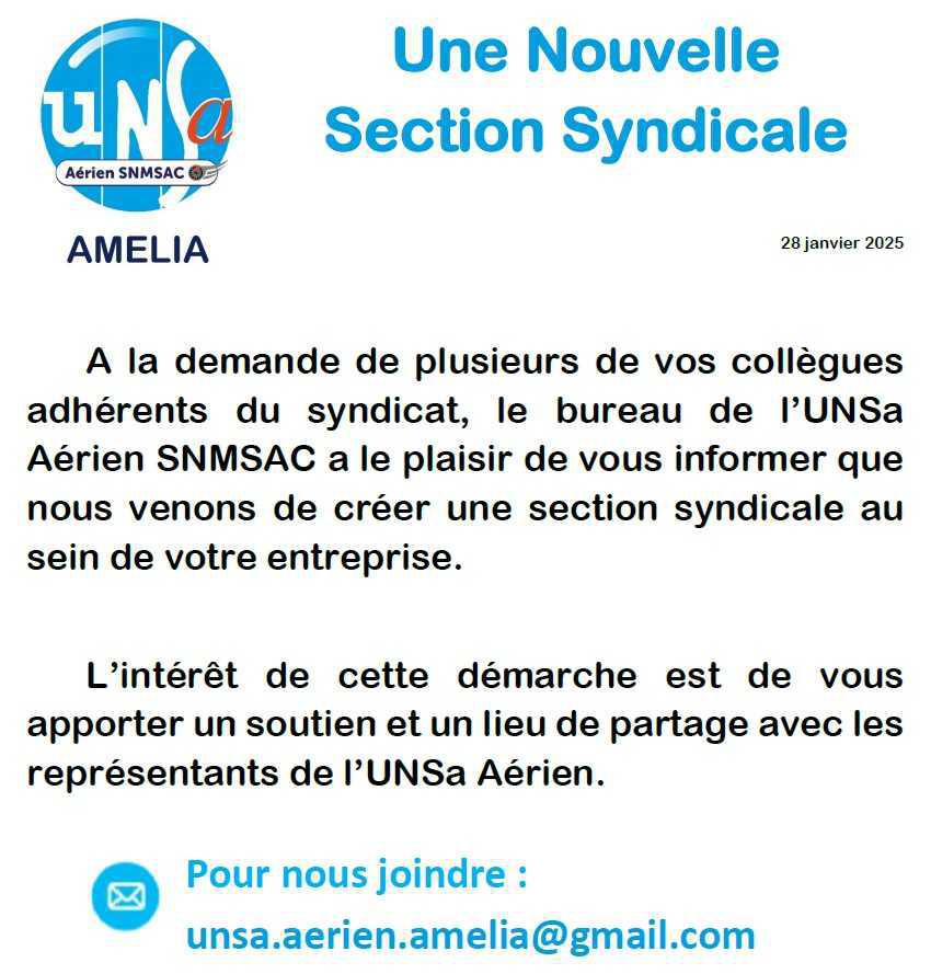Votre Section Syndicale + ADN UNSa