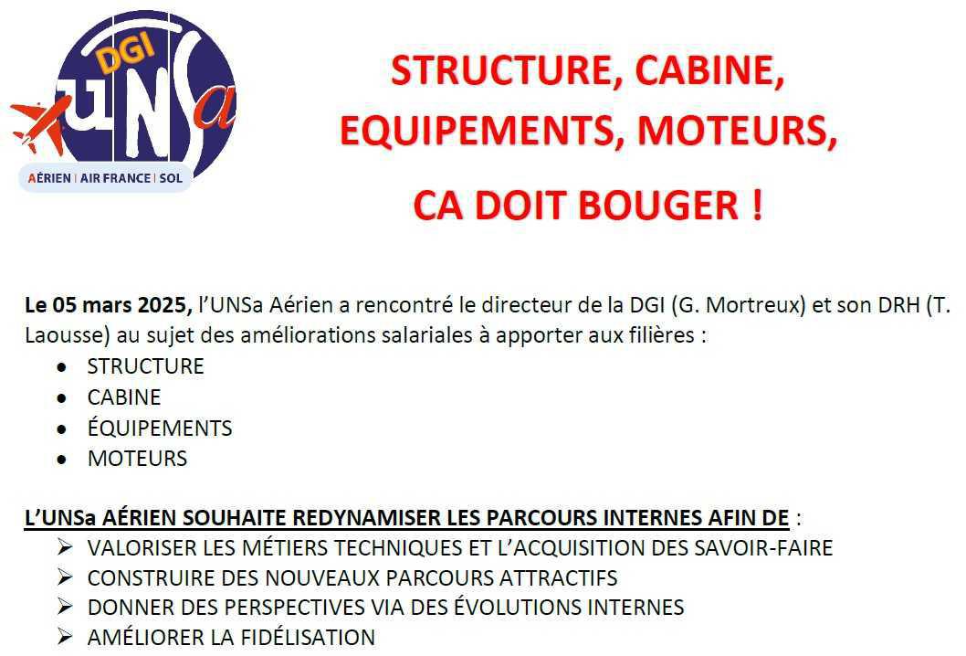 STRUCTURE, CABINE, EQUIPEMENTS, MOTEURS, CA DOIT BOUGER !