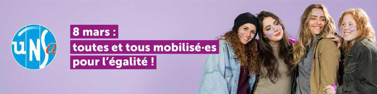 8 mars, journée internationale des droits des femmes Nous voulons enfin des actes !