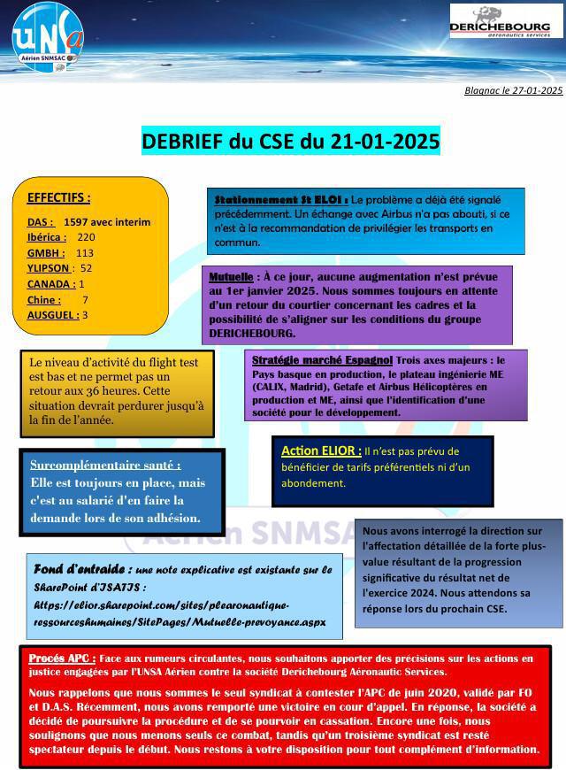 Comm CSE du 21-01-2025