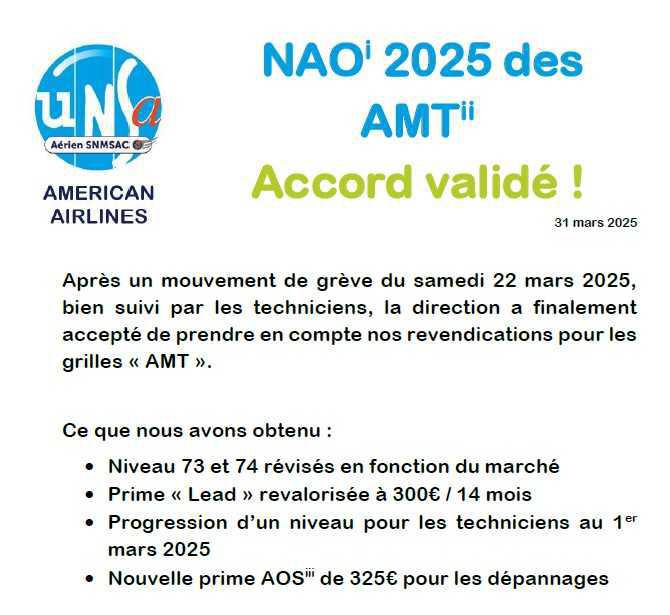 NAO 2025 pour les AMT