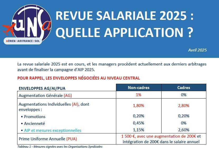 REVUE SALARIALE 2025 : QUELLE APPLICATION ?