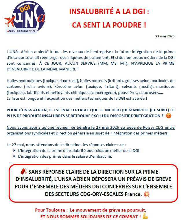 INSALUBRITÉ A LA DGI : CA SENT LA POUDRE !