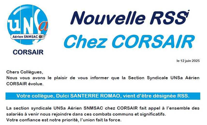 Du nouveau pour votre Section Syndicale