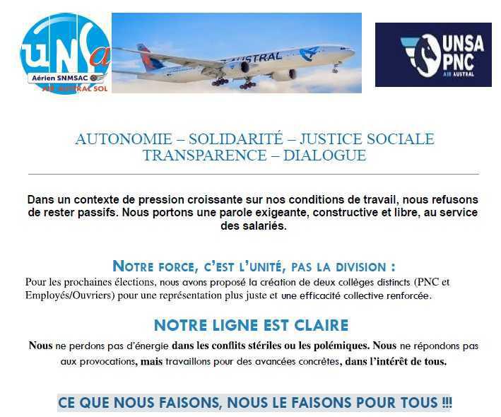 NOS VALEURS NE CHANGENT PAS