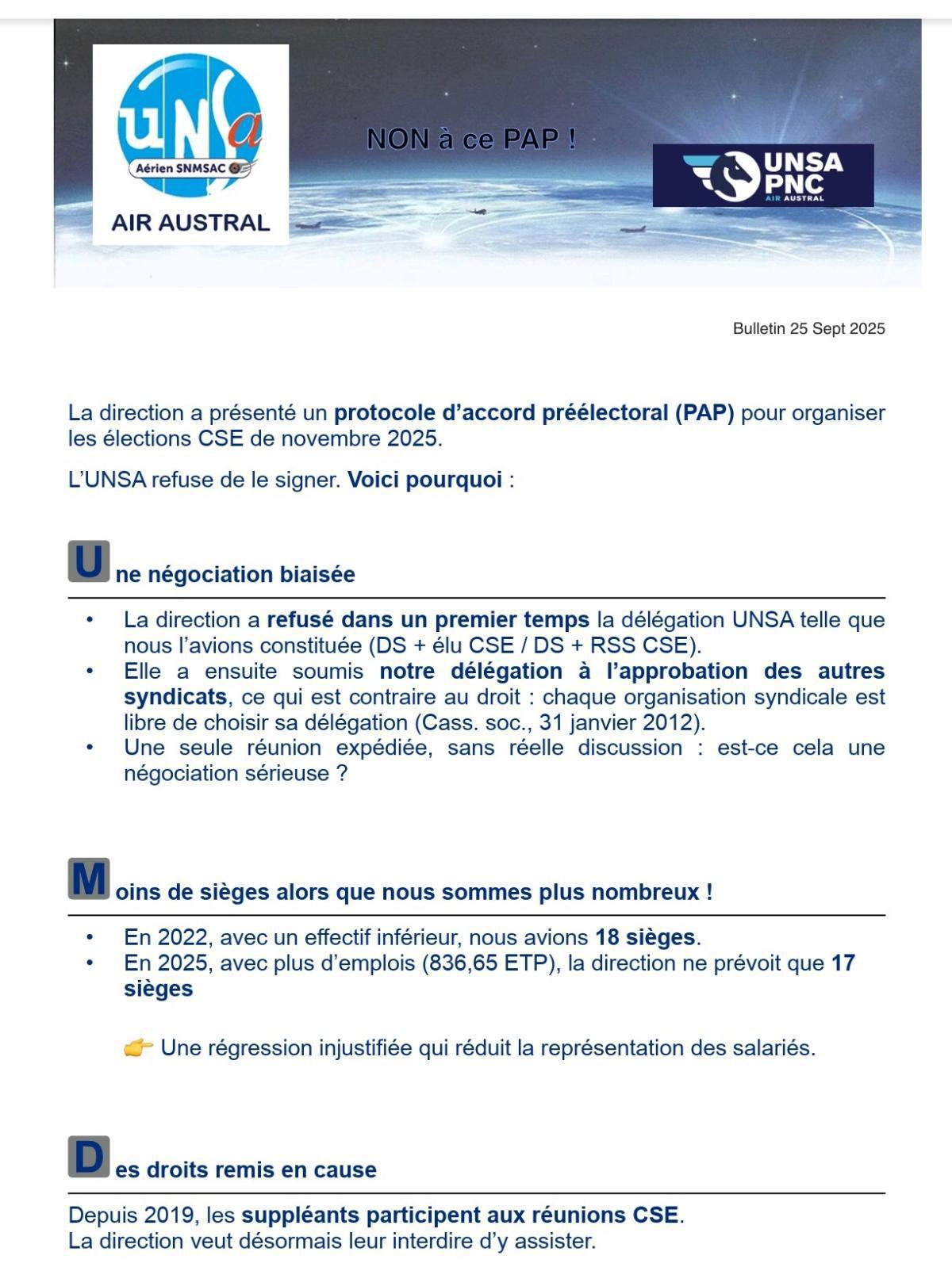 Non à ce PAP