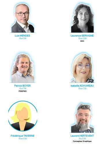 Une équipe pour vous servir