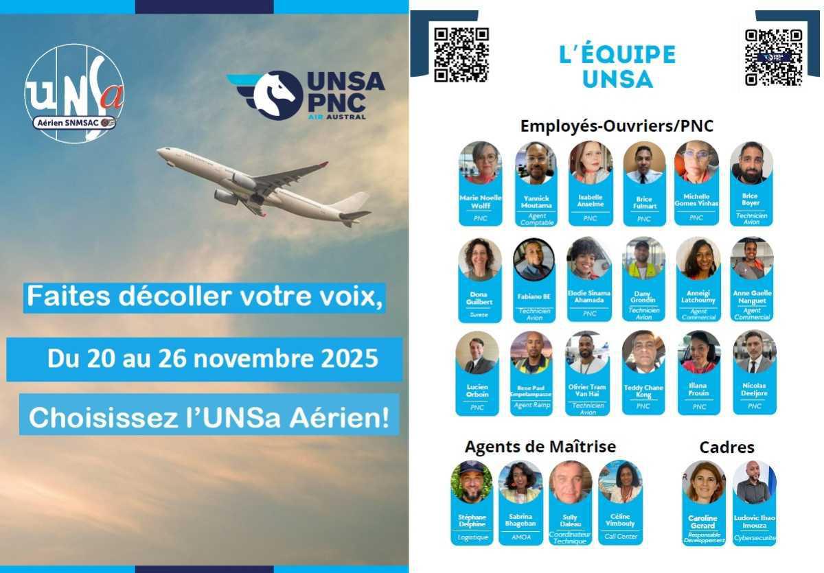 Elections CSE 2025-Profession de foi - Une nouvelle équipe