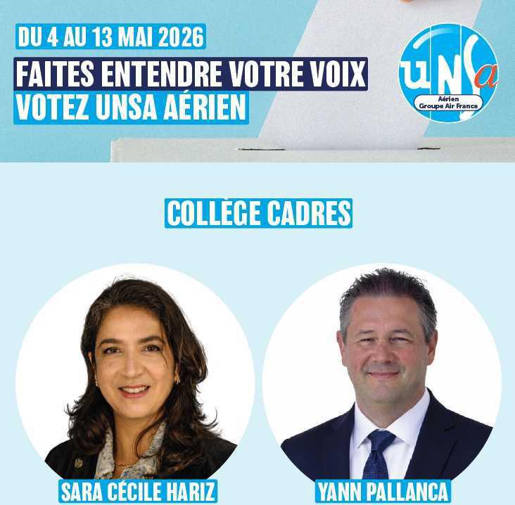 Elections représentants au CA du groupe AF - 2nd tour