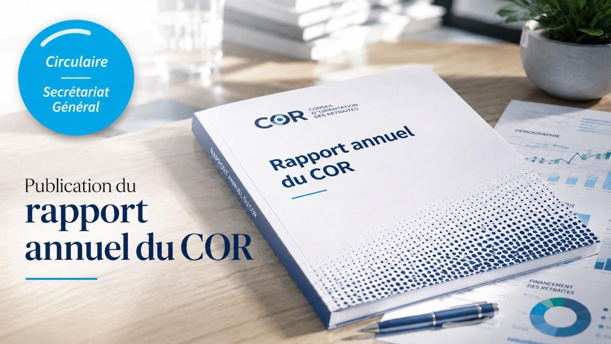 Publication du rapport annuel du COR Publication du rapport annuel du COR