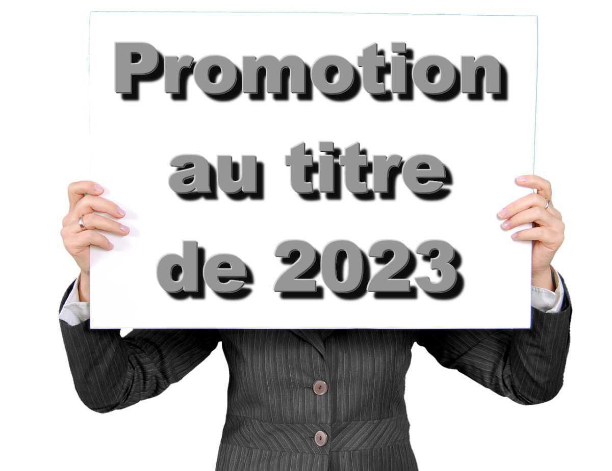 Résultats des promotions au choix : publication du 26 octobre 2023 Résultats des promotions au choix : publication du 26 octobre 2023