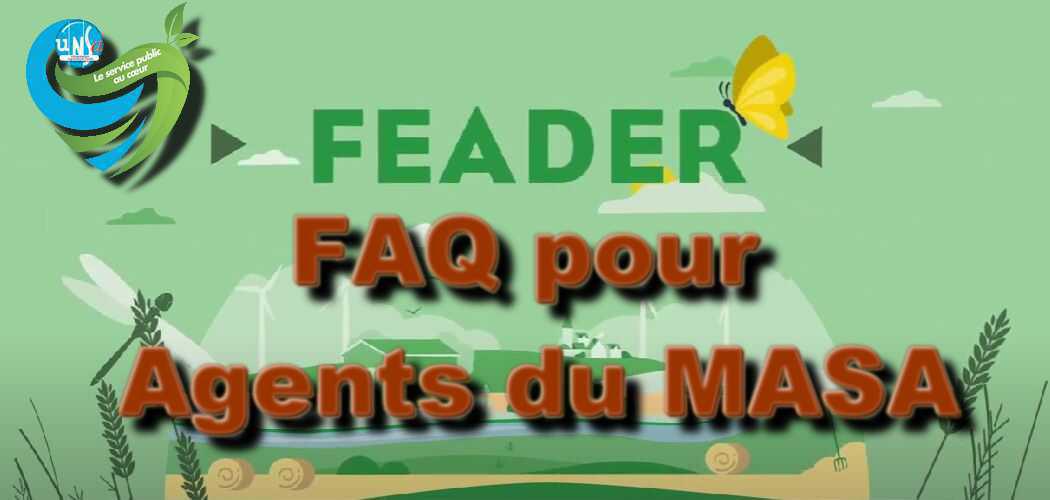 Transfert du FEADER aux Conseils Régionaux : FAQ à destination des agents du MASA Transfert du FEADER aux Conseils Régionaux : FAQ à destination des agents du MASA
