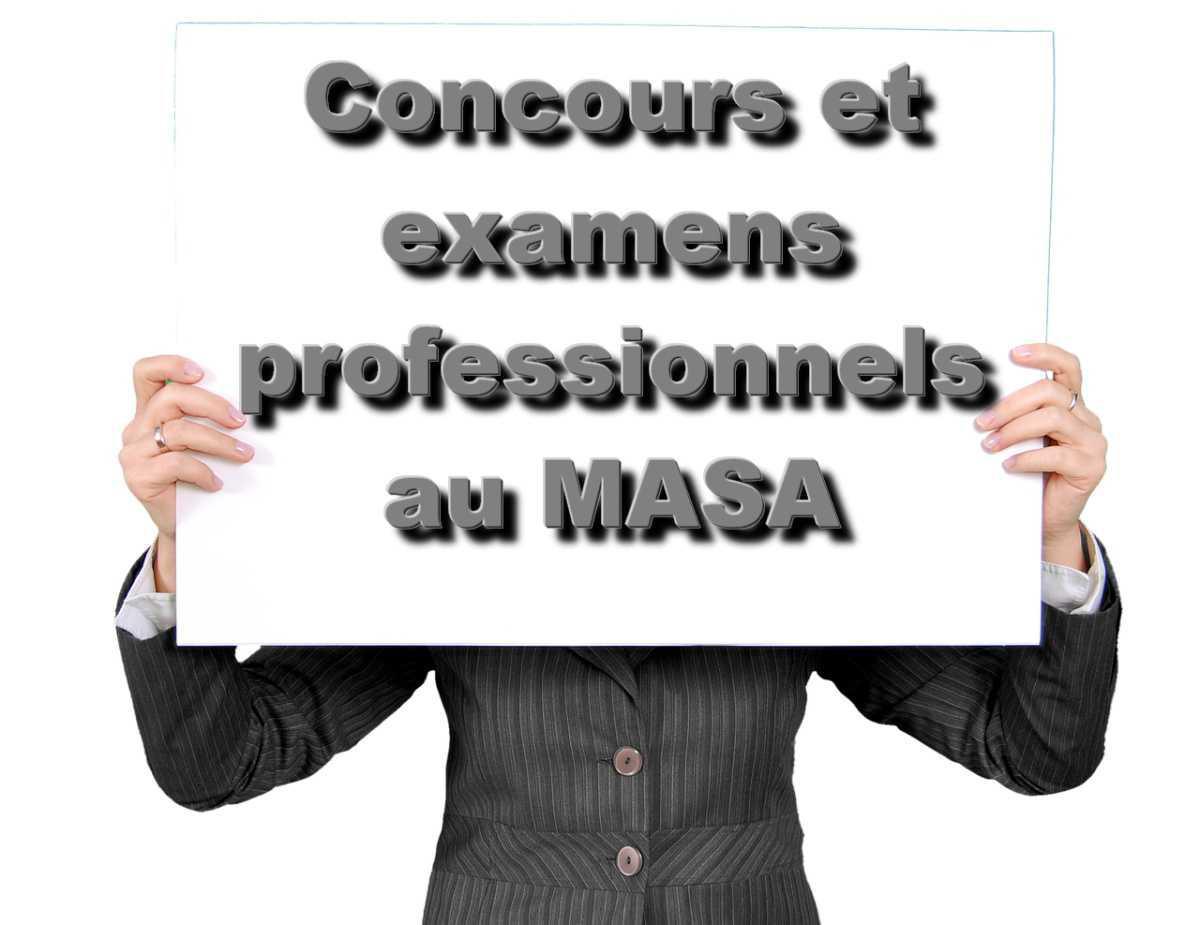 Note de service 2024-104 relative aux concours et examens professionnels du MASA Note de service 2024-104 relative aux concours et examens professionnels du MASA