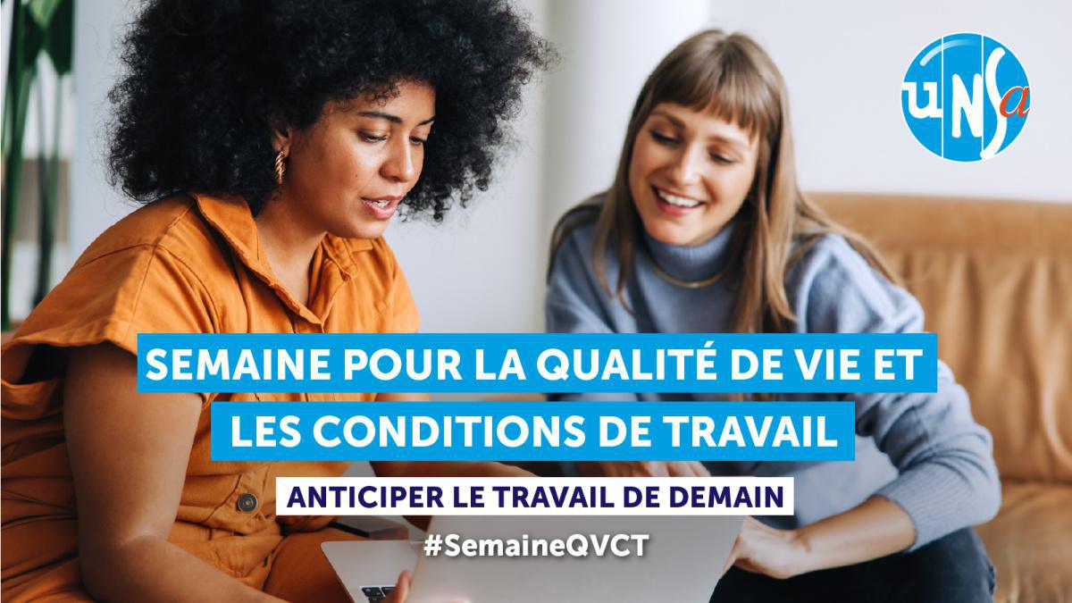 Semaine pour la qualité de vie et les conditions de travail_#SemaineQVCT2024 