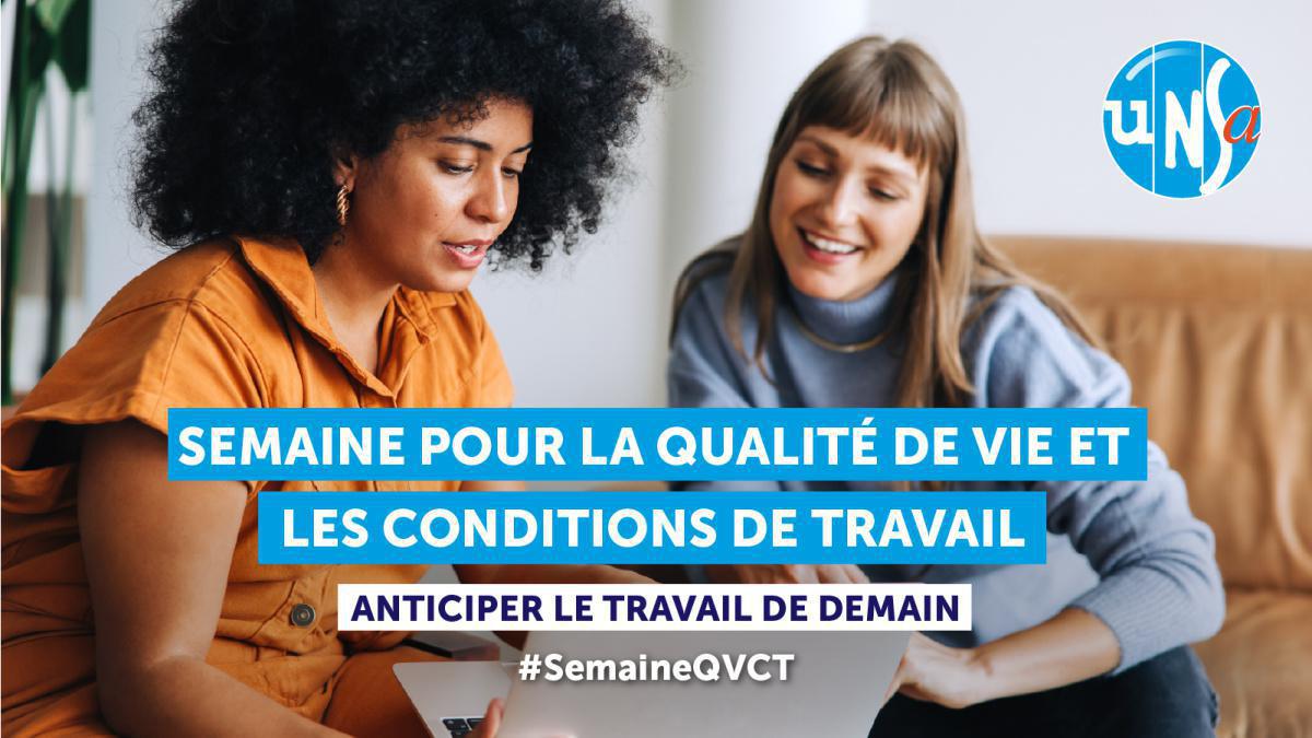 Semaine pour la qualité de vie et les conditions de travail_#SemaineQVCT2024 Semaine pour la qualité de vie et les conditions de travail_#SemaineQVCT2024
