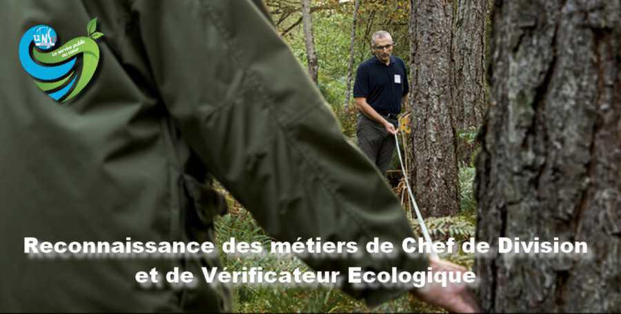 Courrier au Directeur Général de l'IGN : reconnaissance des métiers de Chef de Division et de Vérificateur Ecologique