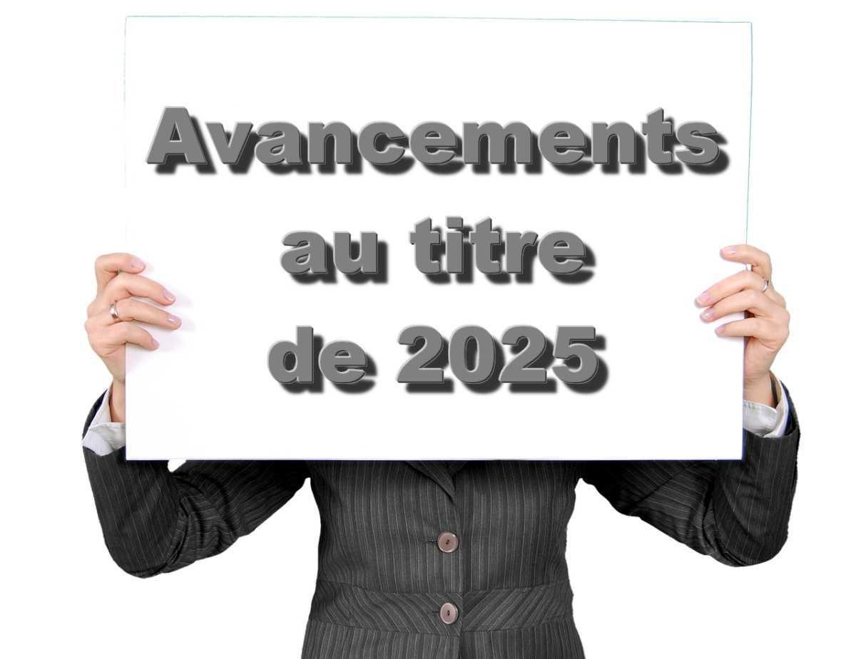Tableaux d'avancement des différents corps du MASAF pour l'année 2025 Tableaux d'avancement des différents corps du MASAF pour l'année 2025