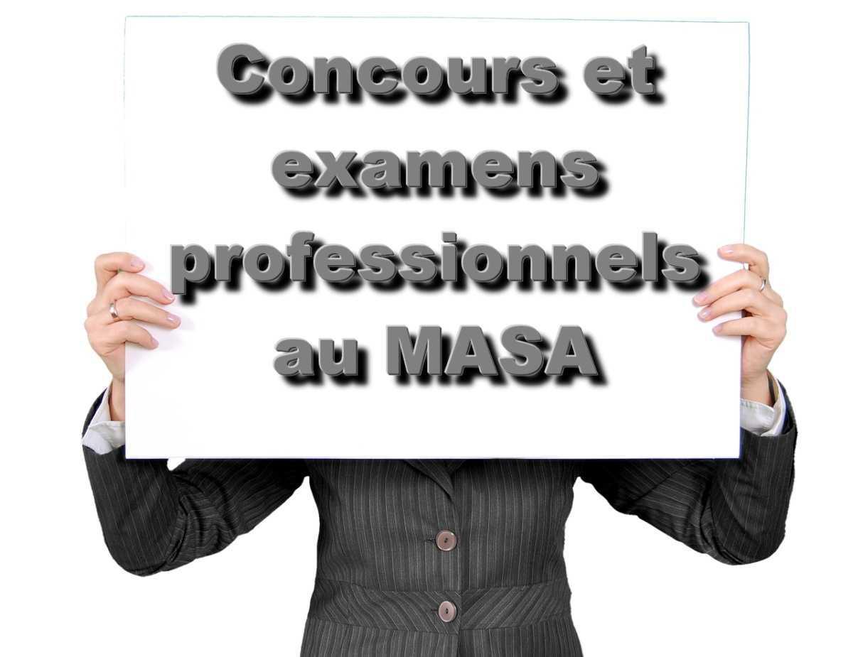 Liste des candidats admis au concours externe TSMA2 - Mai 2025