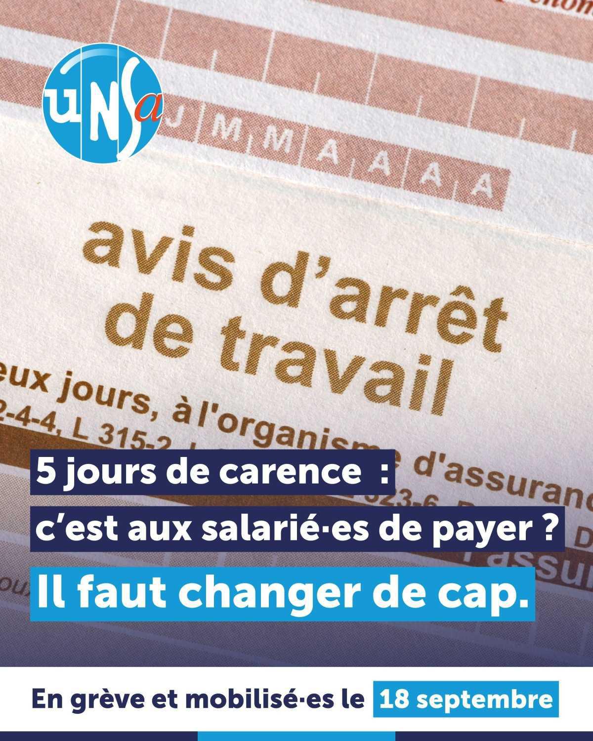 ll faut changer de cap... En grève et mobilisé·es le 18 septembre !