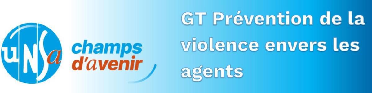 Compte-rendu du GT "Prévention de la violence envers les agents" du 5 novembre 2025 Compte-rendu du GT "Prévention de la violence envers les agents" du 5 novembre 2025