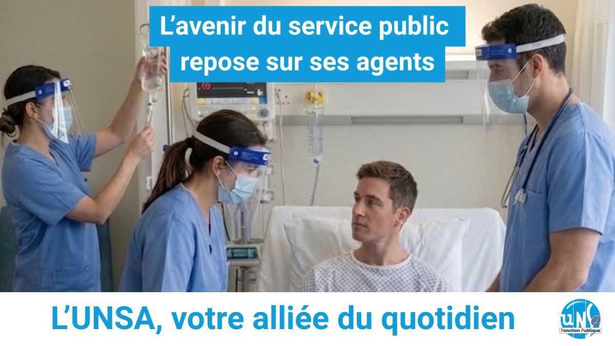L'avenir du service public repose sur ses agents !