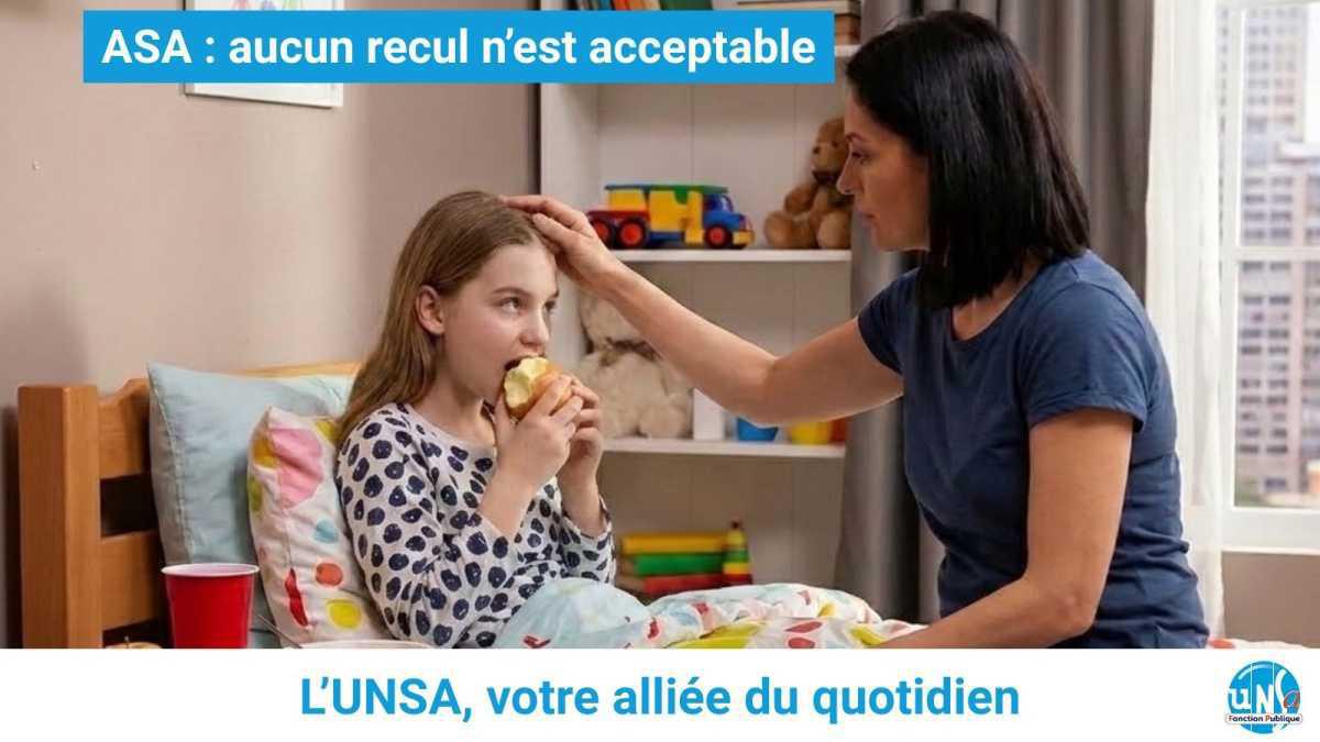 ASA : aucun recul n'est acceptable