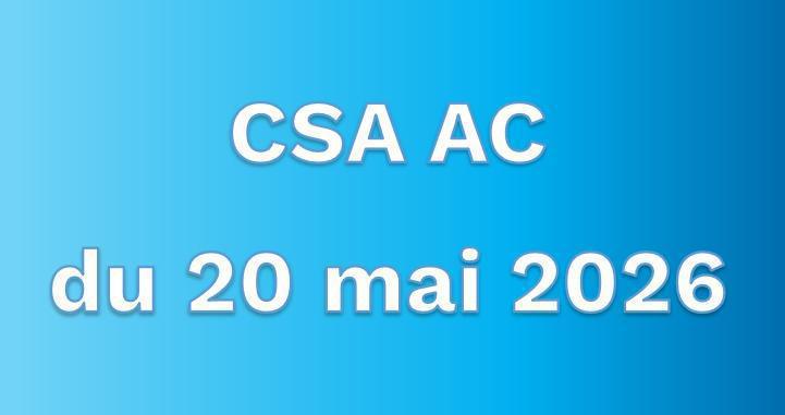 Compte-rendu du CSA de l'Administration Centrale du 20 mai 2026