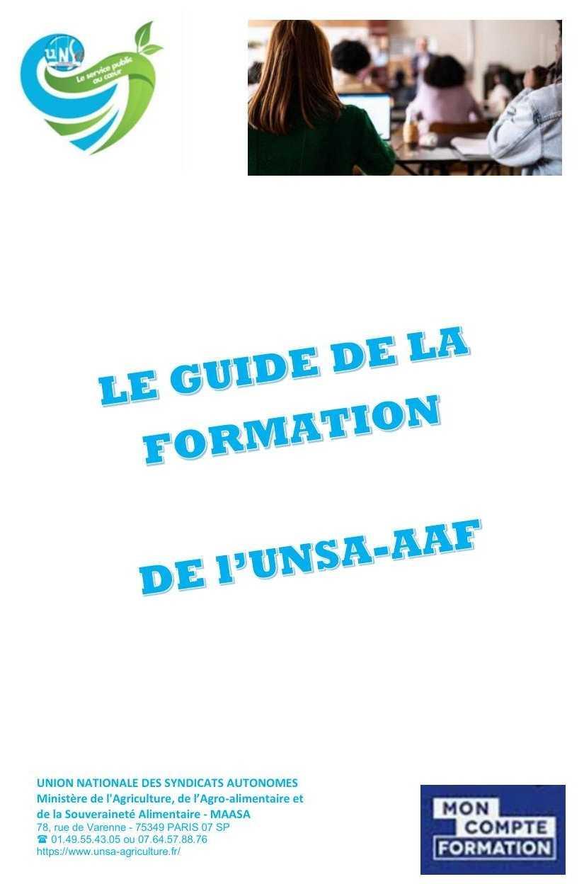 Le guide de la formation professionnelle Le guide de la formation professionnelle