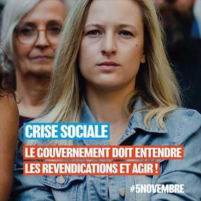Crise sociale : le Gouvernement doit entendre les revendications et agir ! Crise sociale : le Gouvernement doit entendre les revendications et agir !