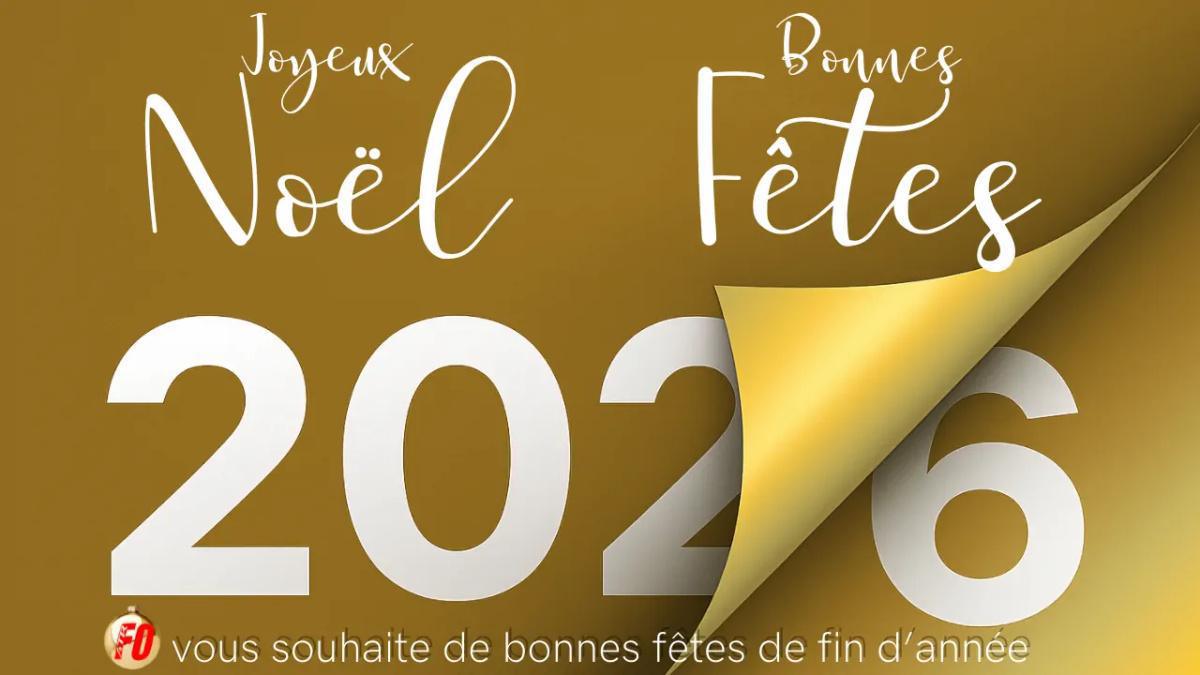 FO SNV vous souhaite de bonnes fêtes