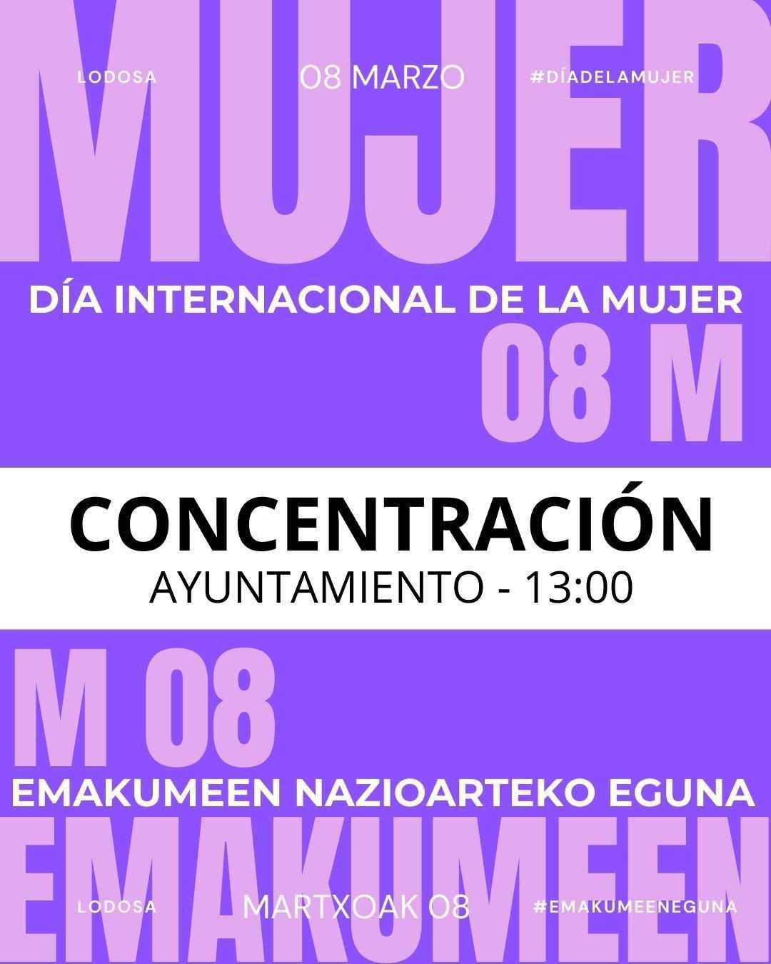 8M / CONCENTRACIÓN