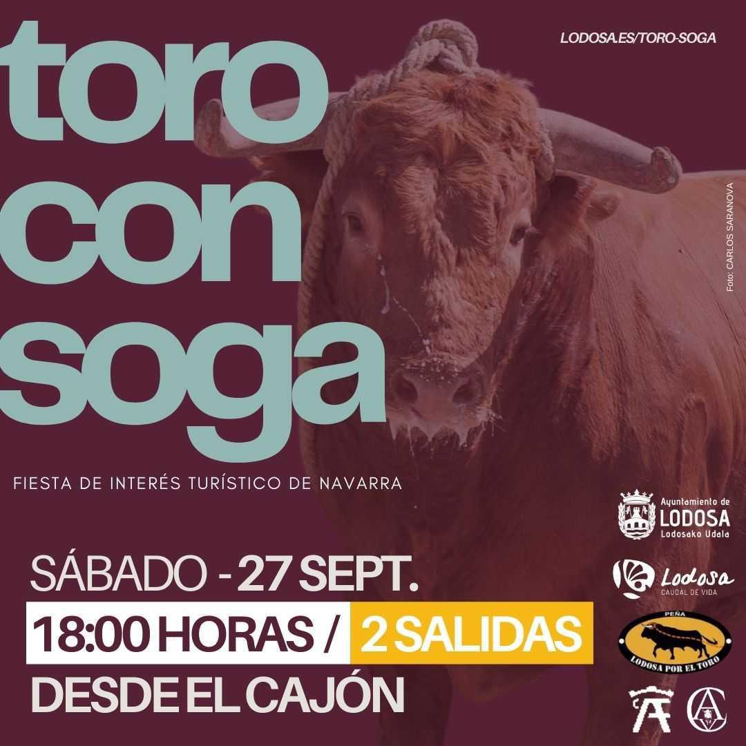 TORO CON SOGA – 27/09 [2 SALIDAS]