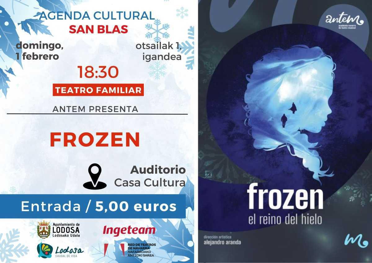 SAN BLAS 2026 / TEATRO MUSICAL / ANTEM presenta ‘Frozen’
