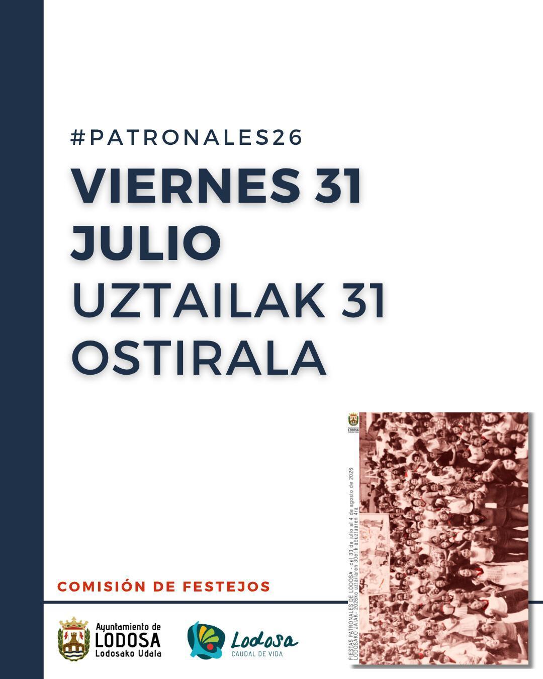 Patronales26 / viernes 31 julio