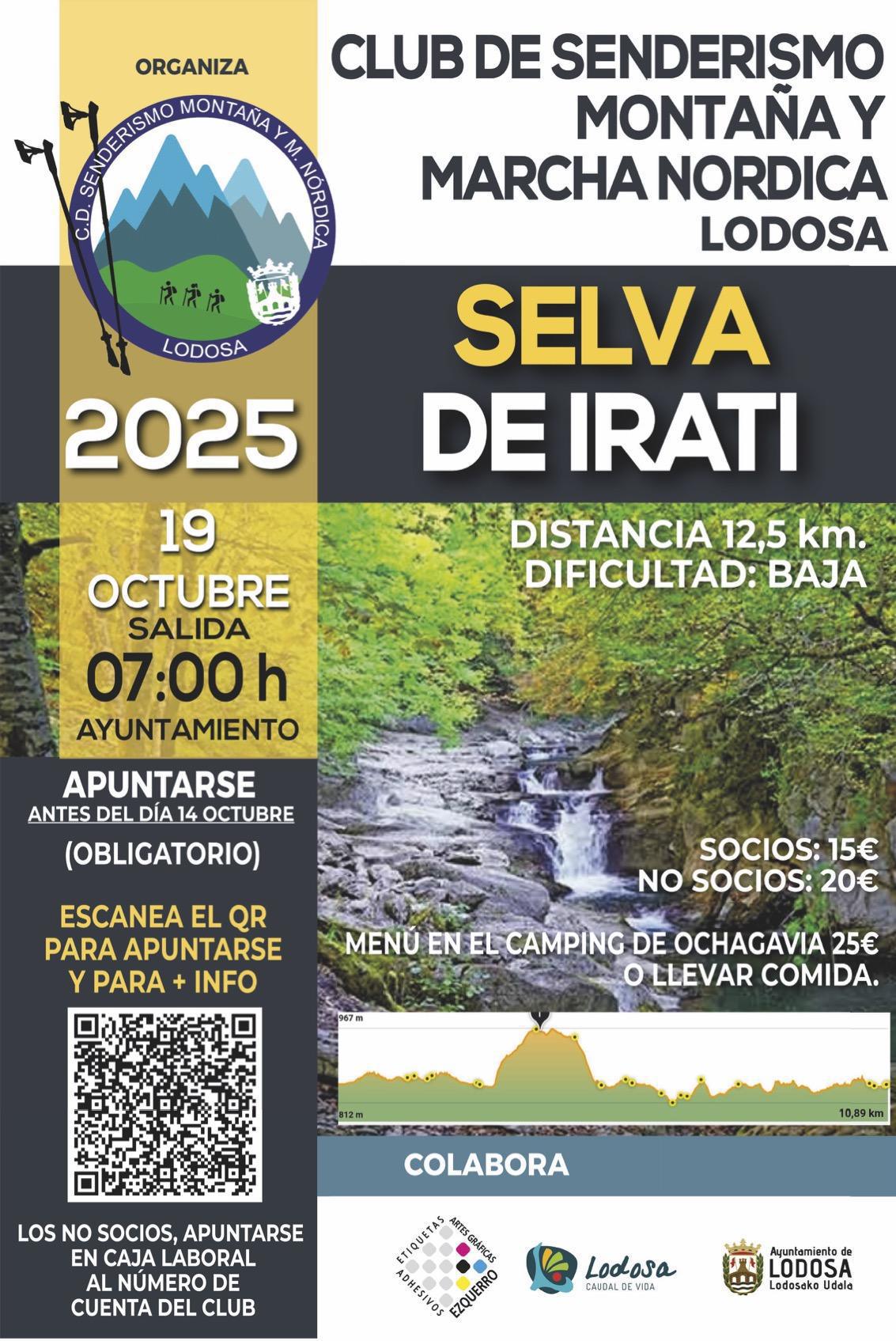 SALIDA SENDERISMO / SELVA DEL IRATI