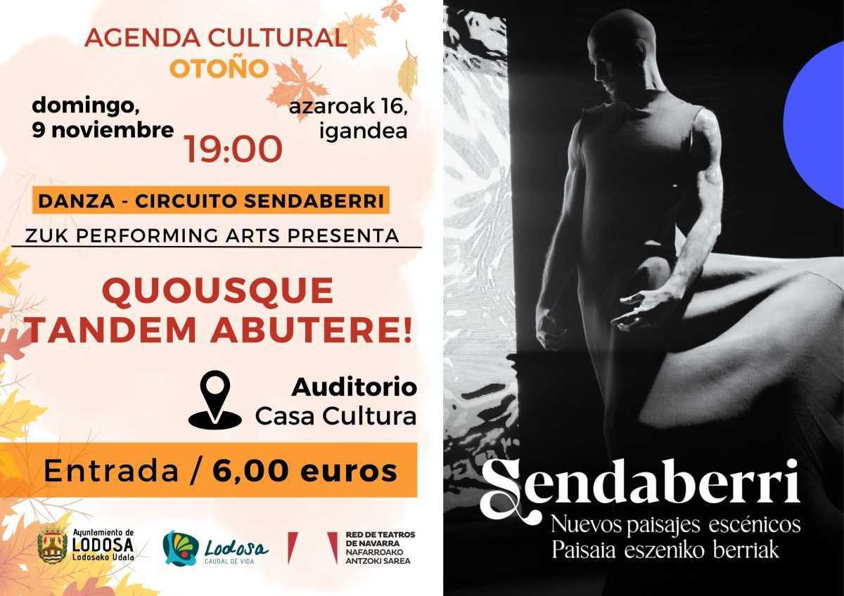 DANZA / ZUK PERFORMING ARTS presenta ‘QUOUSQUE TANDEM ABUTERE!’ DANZA / ZUK PERFORMING ARTS presenta ‘QUOUSQUE TANDEM ABUTERE!’