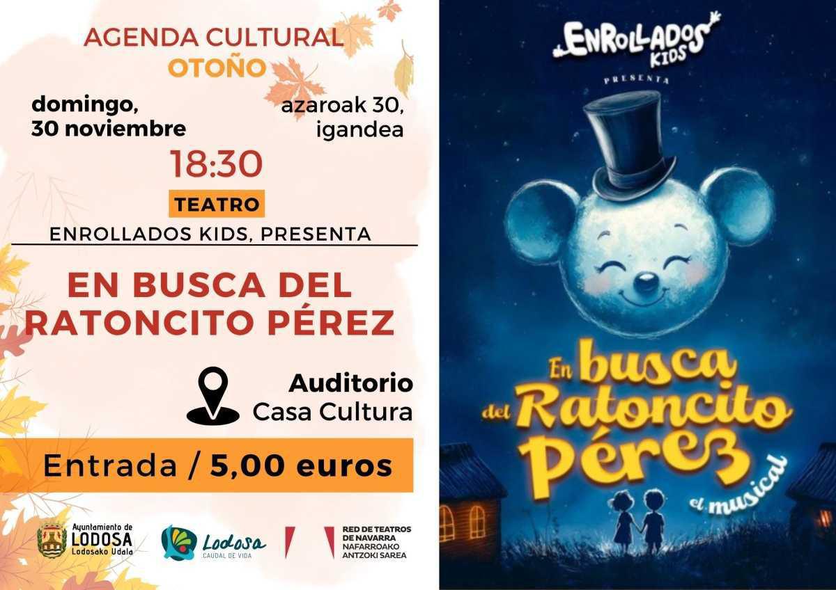 TEATRO / ENROLLADOS KIDS, presenta “EN BUSCA DEL RATONCITO PÉREZ”