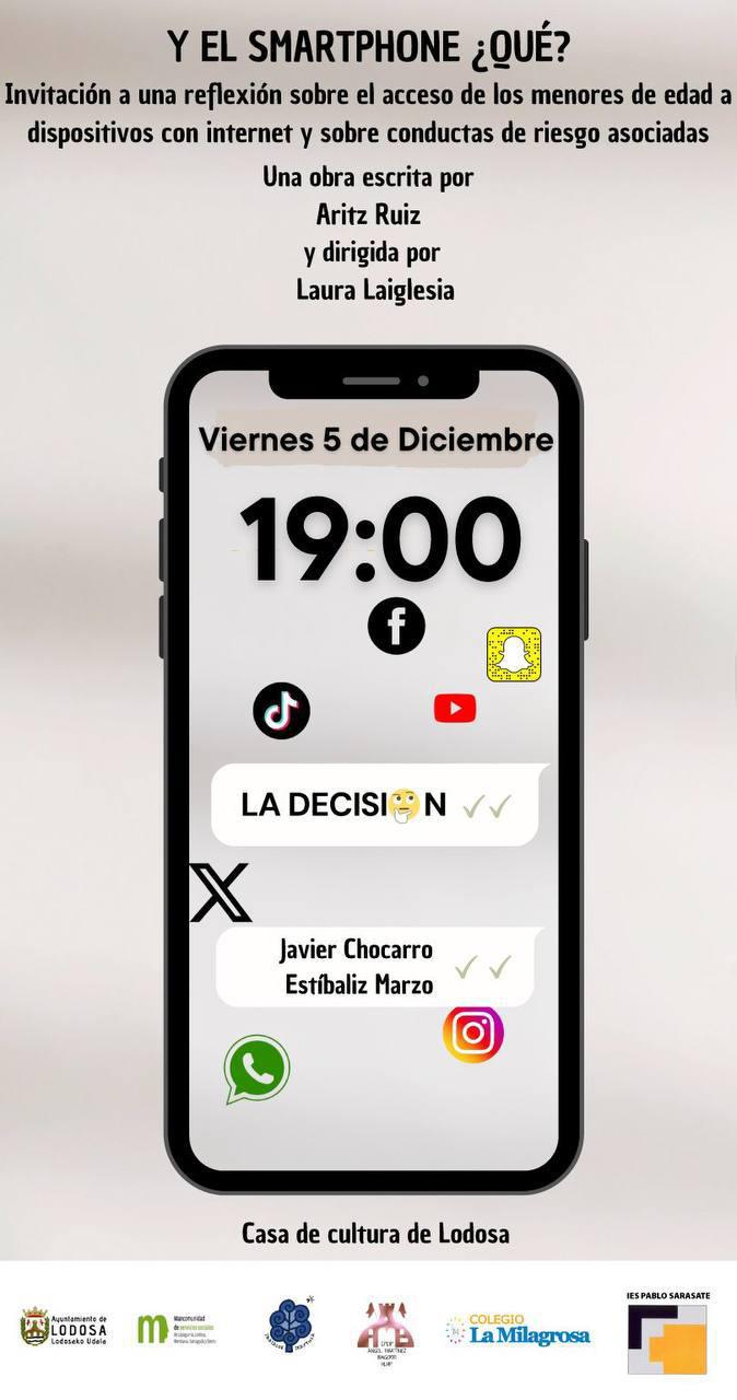 TEATRO / Y EL SMARTPHONE ¿QUÉ?
