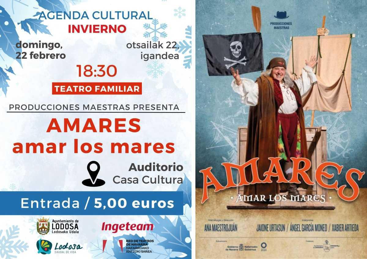 TEATRO INFANTIL / Producciones Maestras presenta ‘AMARES, amar los mares’