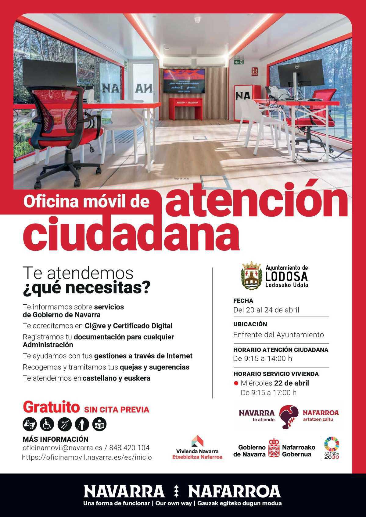 Oficina Móvil de ATENCIÓN CIUDADANA (Gobierno de Navarra)